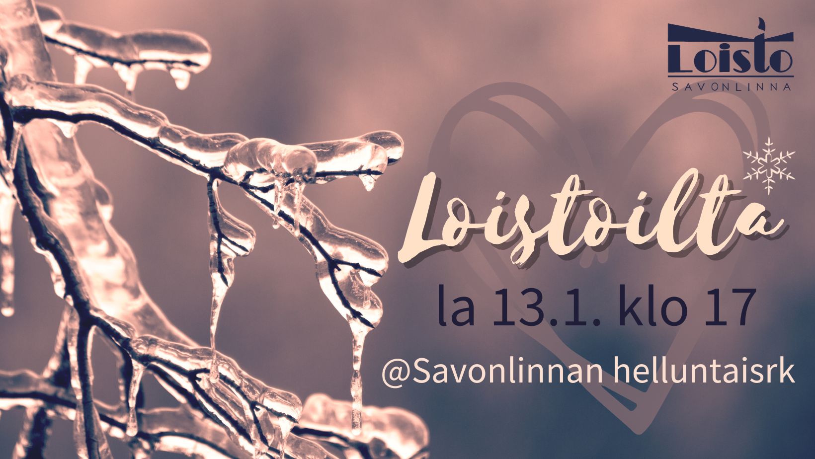 Seuraava Loistoilta la 13.1.2024 klo 17